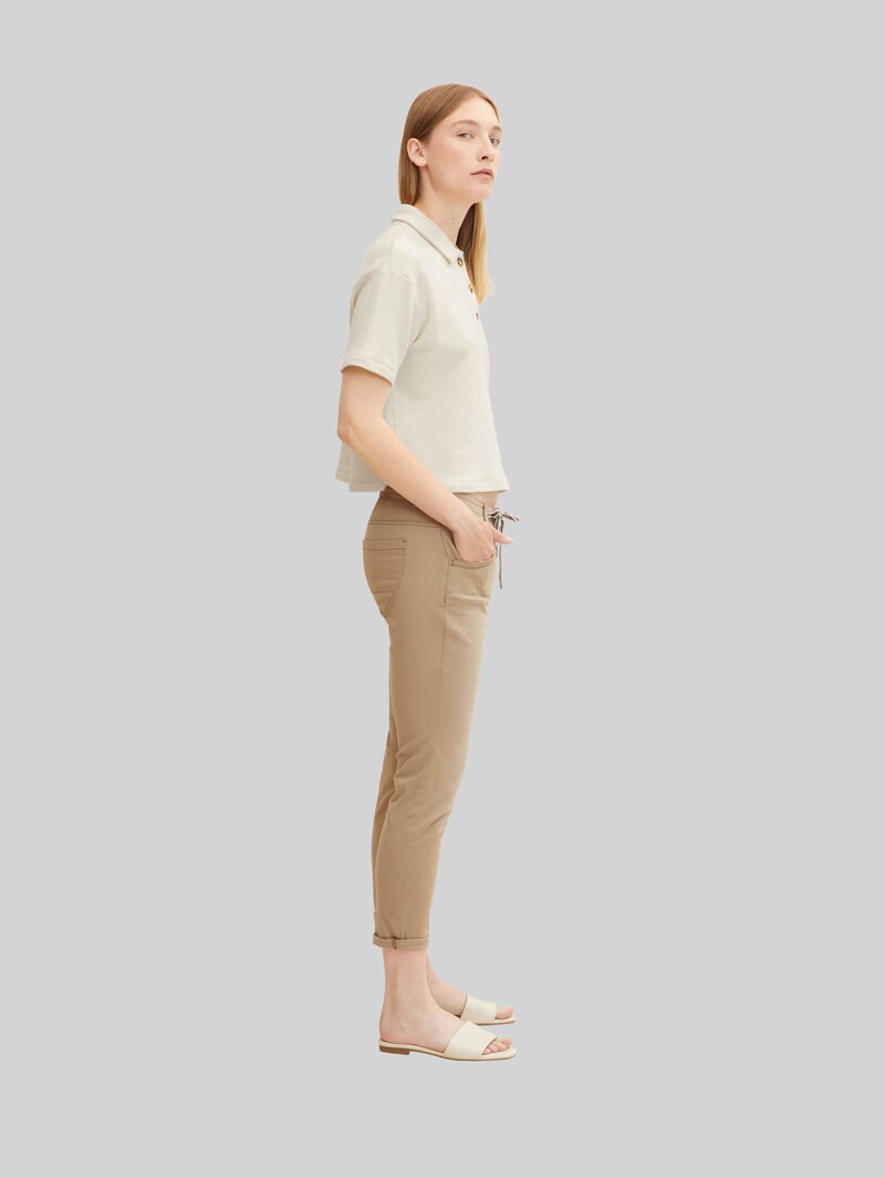 Tom Tailor Tapered Relaxed Jeans - Dark Sepia