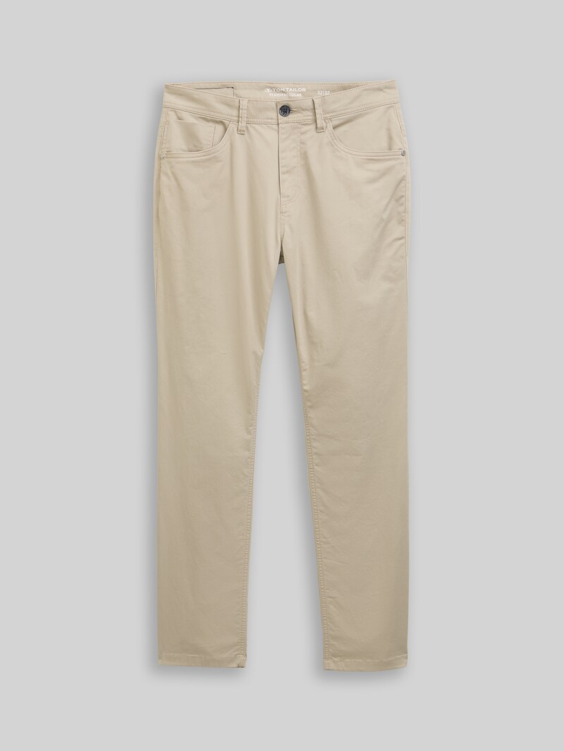 Tom Tailor TTJOSH Regular Slim Hose - Light Cashmere