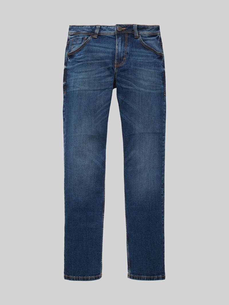 Tom Tailor TTMARVIN STRAIGHT Jeans - Used Mid Stone Blue Denim