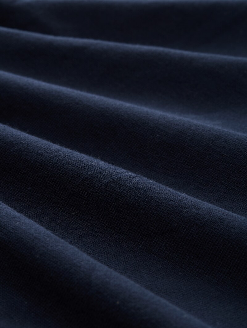 Tom Tailor Basic Strickpullover aus Baumwolle - Dark Navy