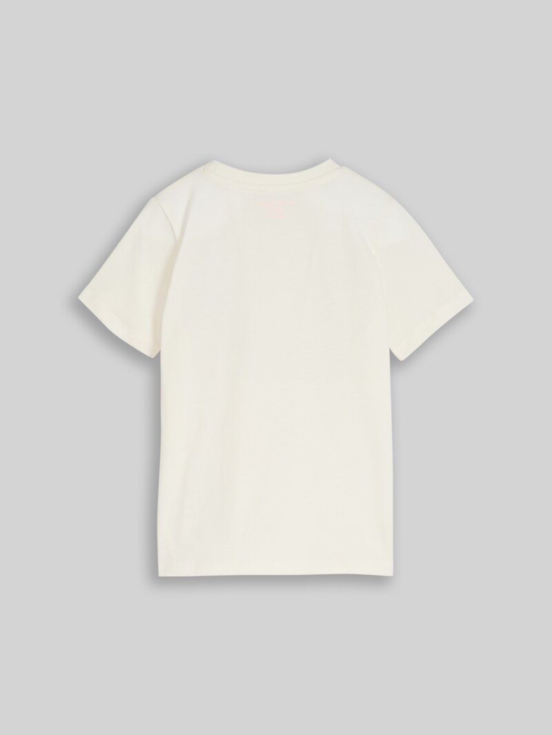 Tom Tailor Basic T-Shirt - Wool White Tom Tailor Basic T-Shirt - Wool White