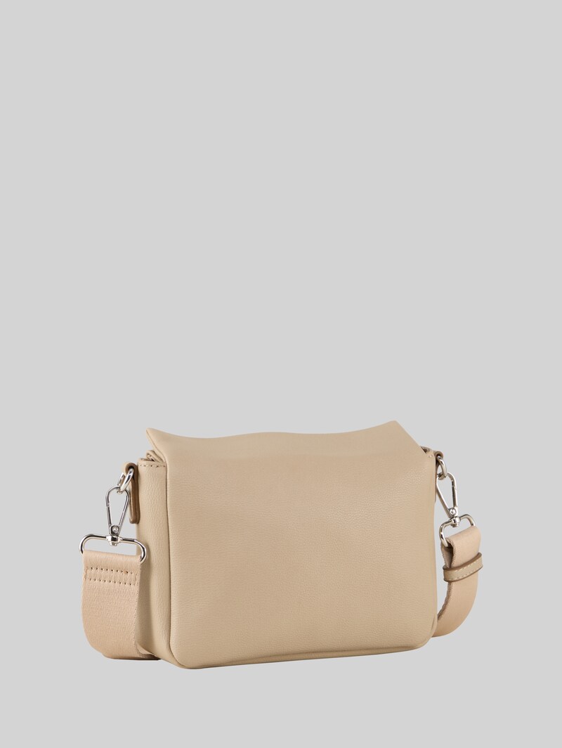 Tom Tailor TTRELLA S Umhängetasche mit kleinem Umschlag und Logo-Prägung - Taupe / Taupe