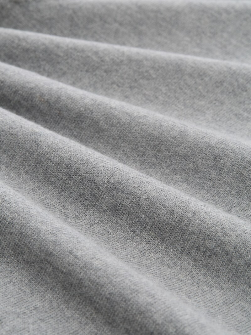 Tom Tailor Troyer Strickpullover mit Kaschmir-Anteil - Knit Grey Melange