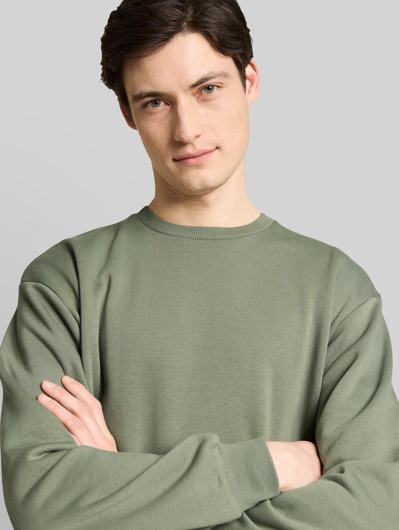 Tom Tailor Basic Sweatshirt - Dusty Mid Olive