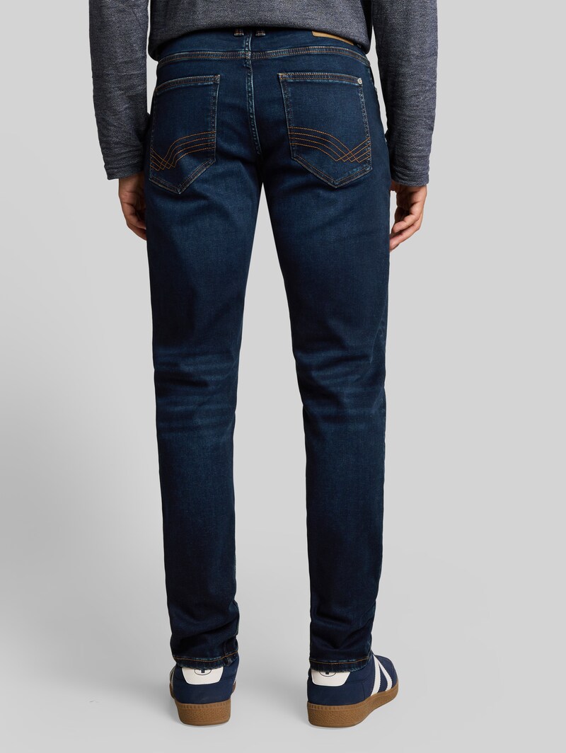 Tom Tailor TTCURT TAPERED Jeans mit Stretch - Dark Stone Blue Black Denim Tom Tailor TTCURT TAPERED Jeans mit Stretch - Dark Stone Blue Black Denim