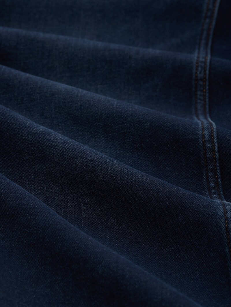 Tom Tailor TTCURT TAPERED Jeans mit Stretch - Dark Stone Blue Black Denim