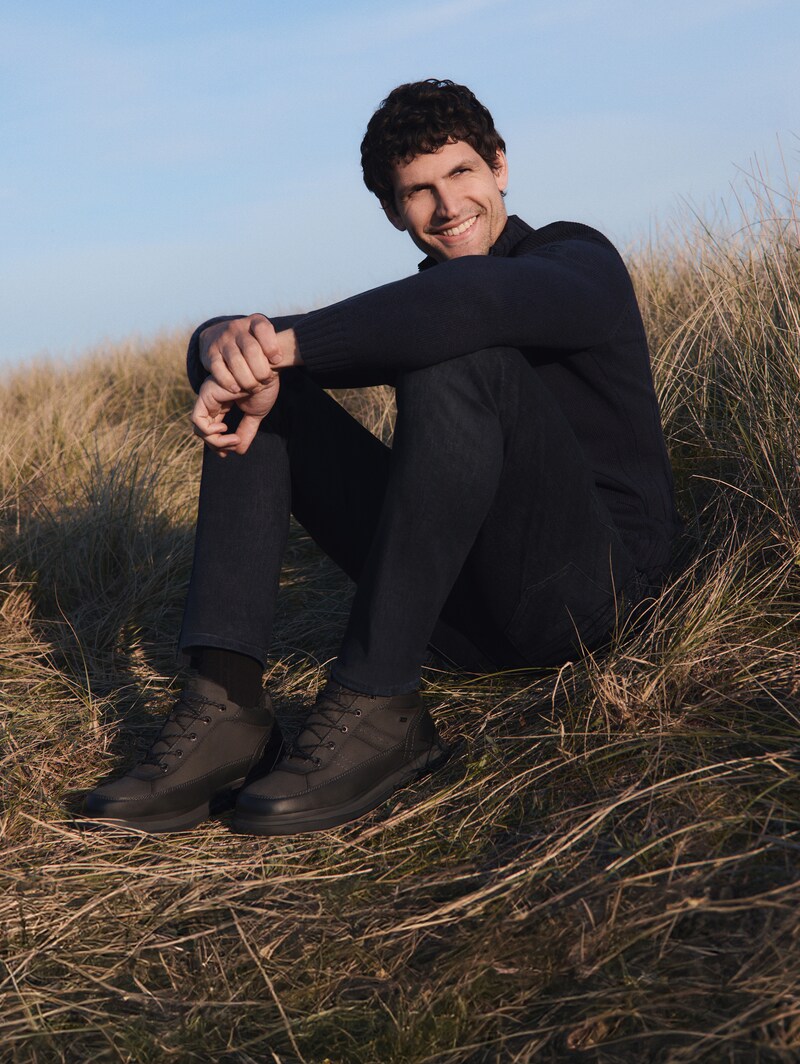 Tom Tailor Wasserdichte Schnürschuhe - Coal
