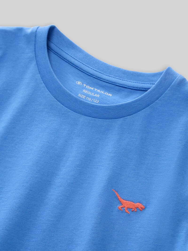 Tom Tailor T-Shirt im 2er-Pack - Soft Mid Blue