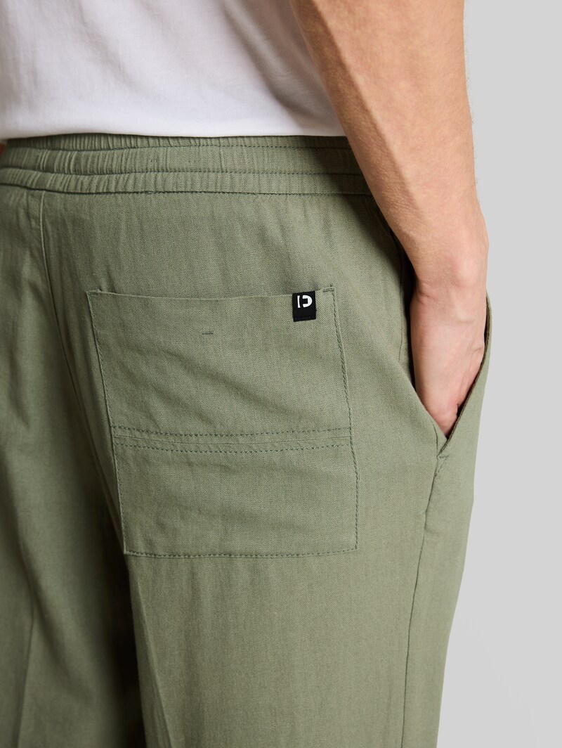 Tom Tailor TTLOOSE Hose mit Leinenanteil - Sea Spray