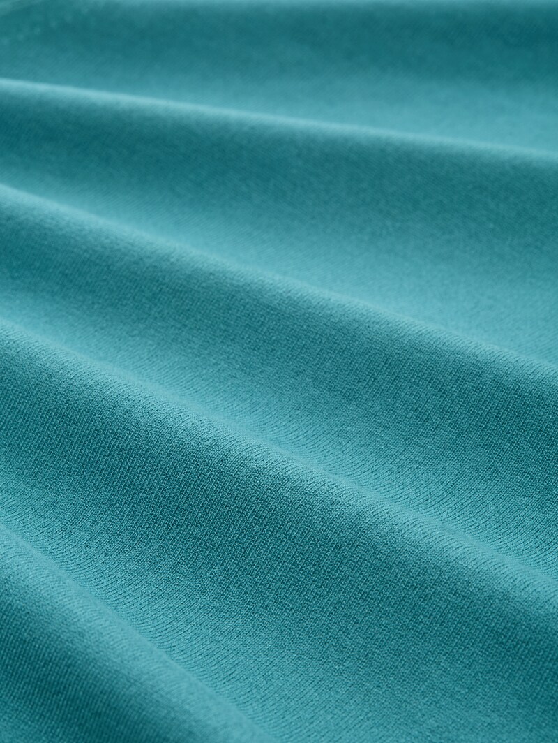 Tom Tailor Strickpullover mit Knopf-Details - Tropical Teal