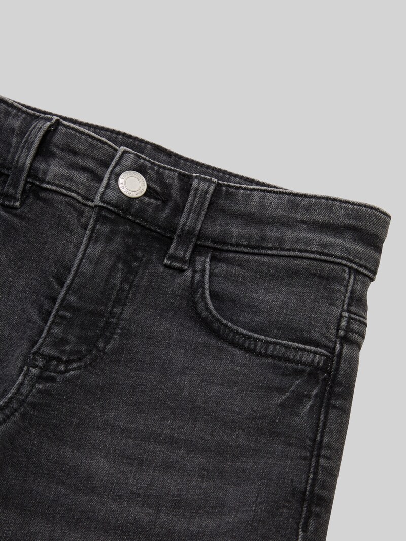 Tom Tailor Wide Leg Jeans mit Stretch - Grey Denim