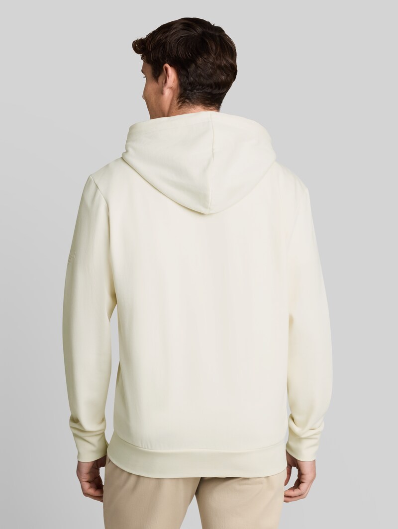 Tom Tailor Basic Hoodie Sweatjacke - Cloud Off White