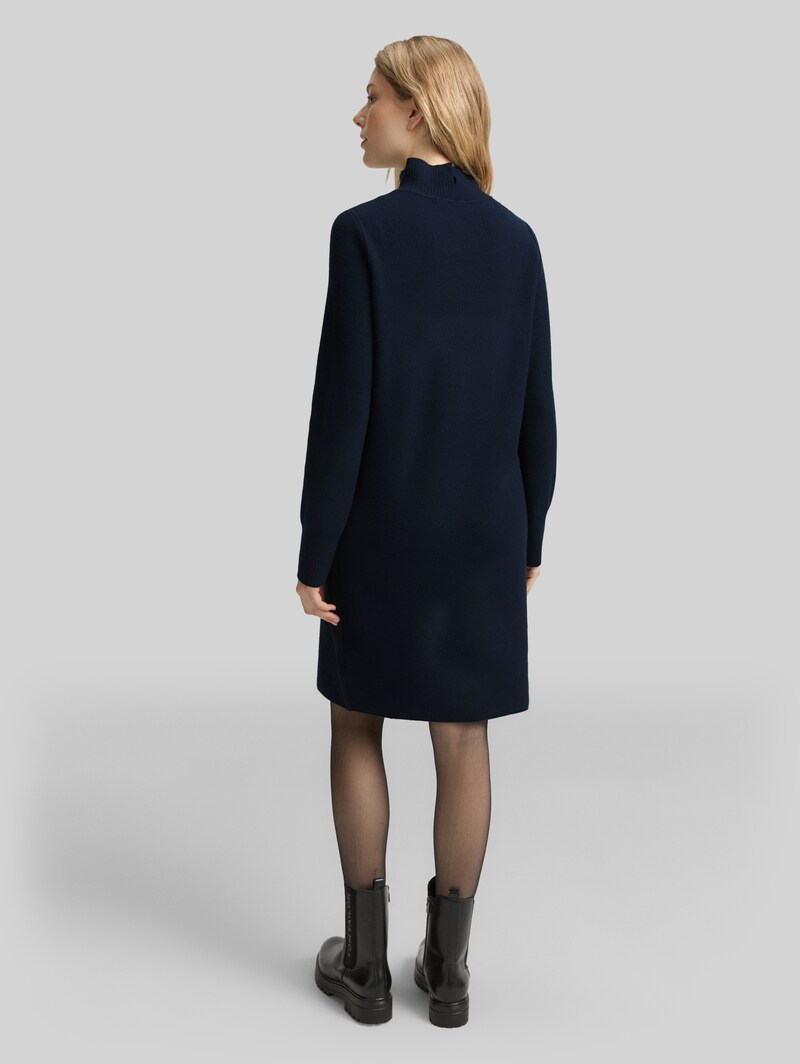 Tom Tailor Strickkleid mit Stehkragen - Lunar Eclipse