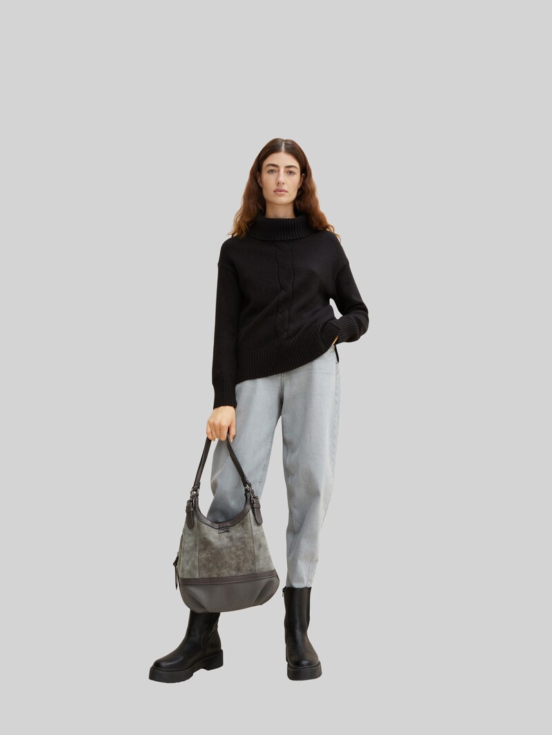 Tom Tailor TTJUNA Shopper mit Gürtelelement - Grey Tom Tailor TTJUNA Shopper mit Gürtelelement - Grey