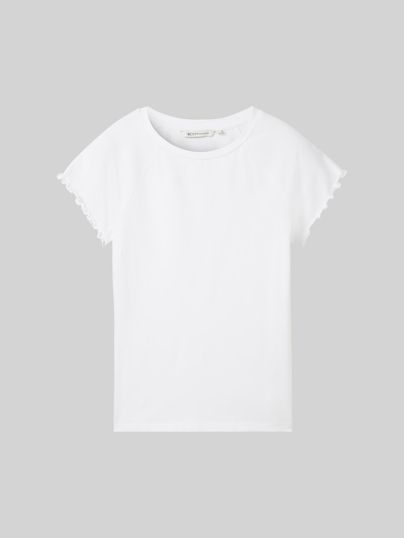 Tom Tailor Slim Fit T-Shirt - White