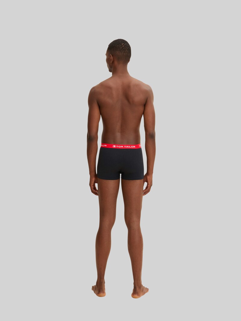 Tom Tailor Kurze Boxershorts im 3er-Pack - Black-dark-solid Tom Tailor Kurze Boxershorts im 3er-Pack - Black-dark-solid