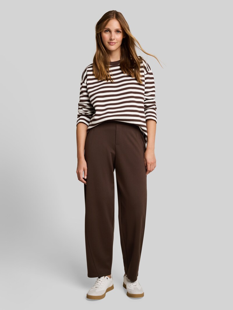 Tom Tailor Loose Fit Barrel Hose - Cool Dark Brown