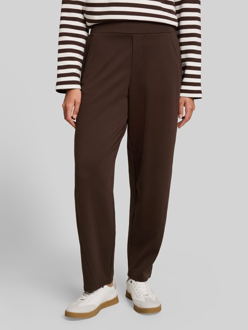 Tom Tailor Loose Fit Barrel Hose - Cool Dark Brown