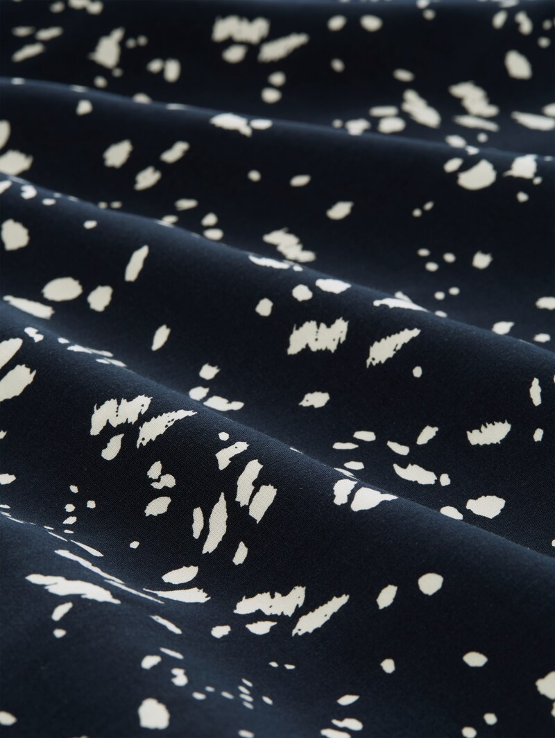 Tom Tailor Plus Size - Bluse mit Muster - Navy Dot