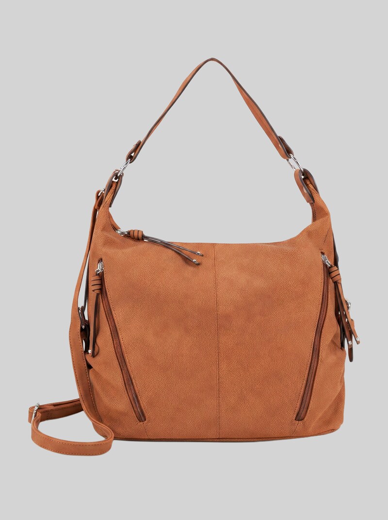 Tom Tailor TTCAIA Beuteltasche aus Lederimitat - Cognac / Brandy Tom Tailor TTCAIA Beuteltasche aus Lederimitat - Cognac / Brandy