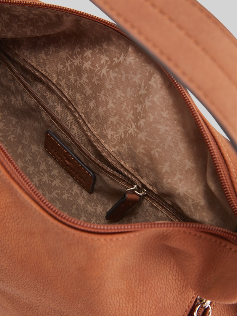 Tom Tailor TTCAIA Beuteltasche aus Lederimitat - Cognac / Brandy