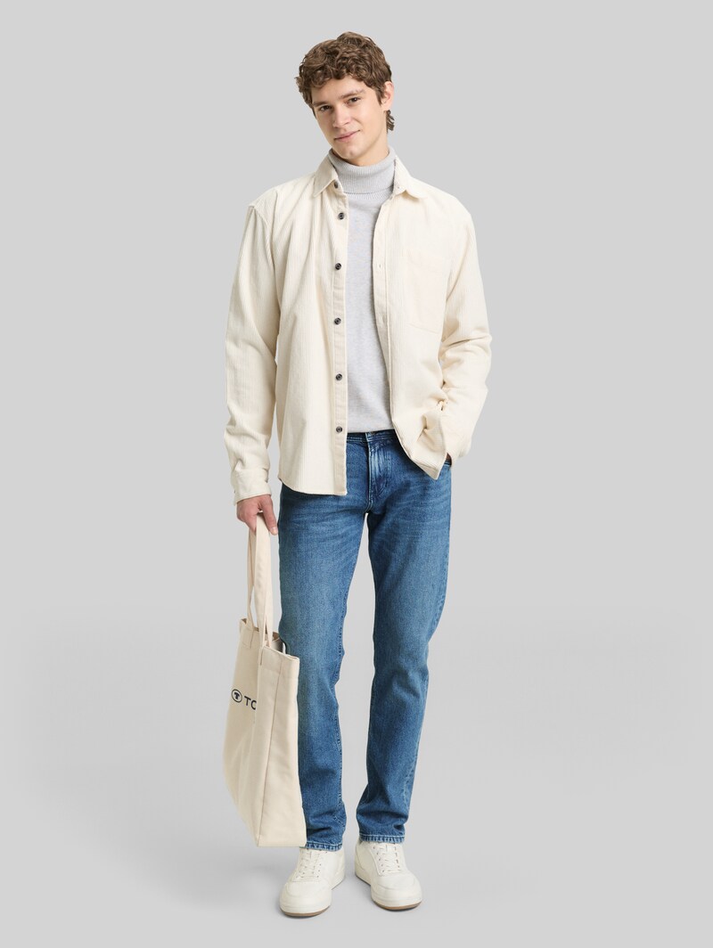 Tom Tailor TTPIERS SLIM Jeans - Stone Blue Denim
