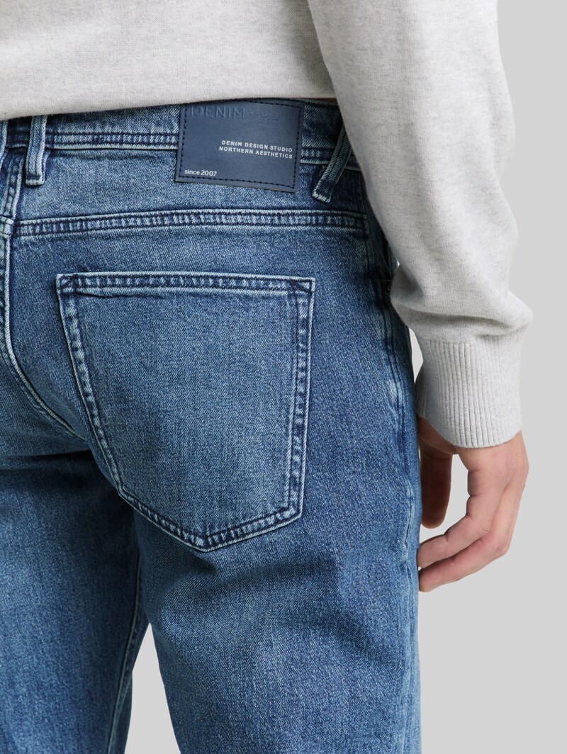 Tom Tailor TTPIERS SLIM Jeans - Stone Blue Denim