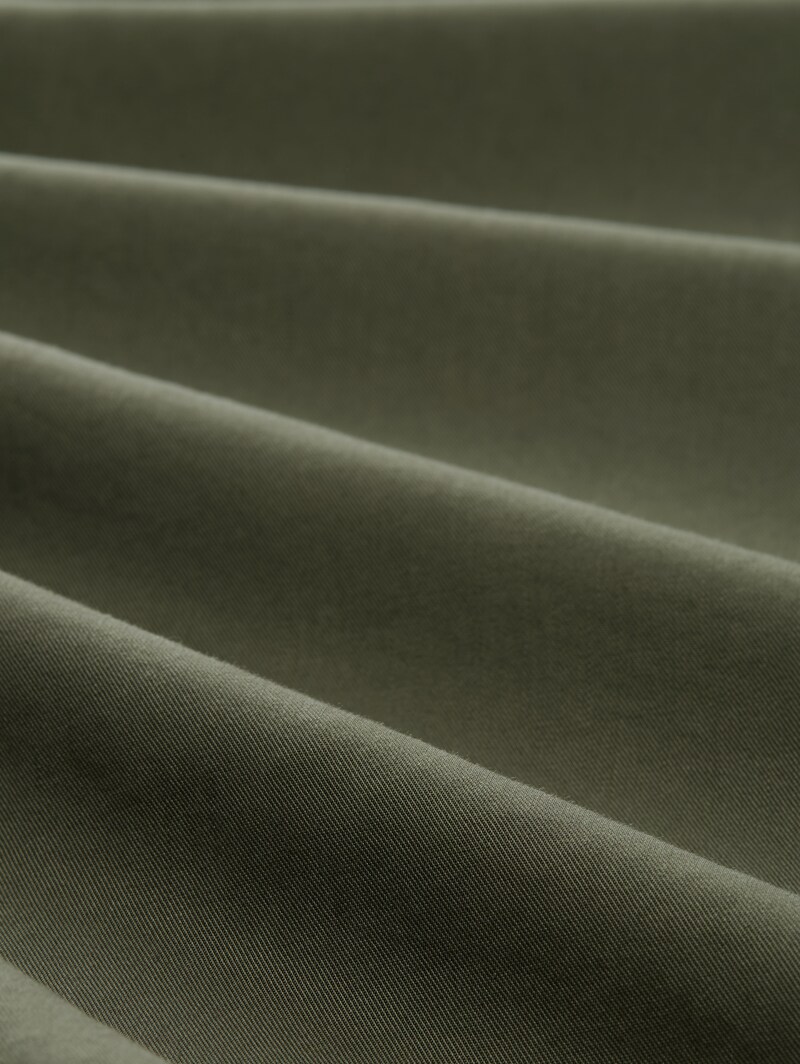 Tom Tailor Blusenkleid im Utility-Look - Deep Forest Green