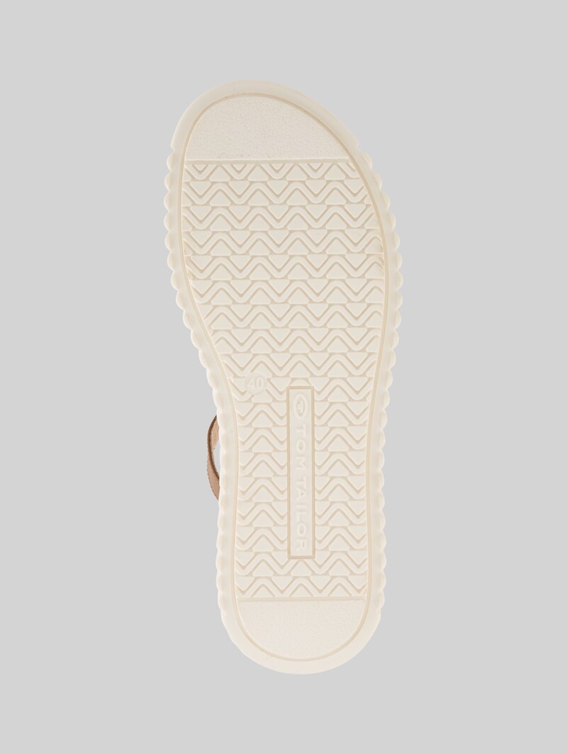 Tom Tailor Sandalen mit Bast-Details - Navy