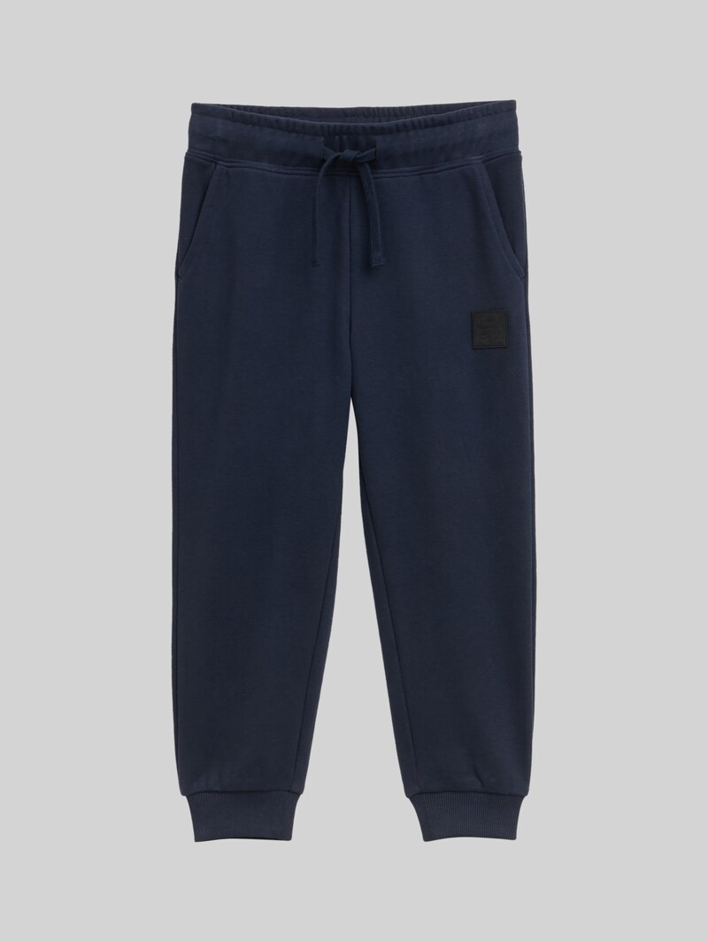 Tom Tailor Jogginghose mit Badge-Detail - Sky Captain Blue