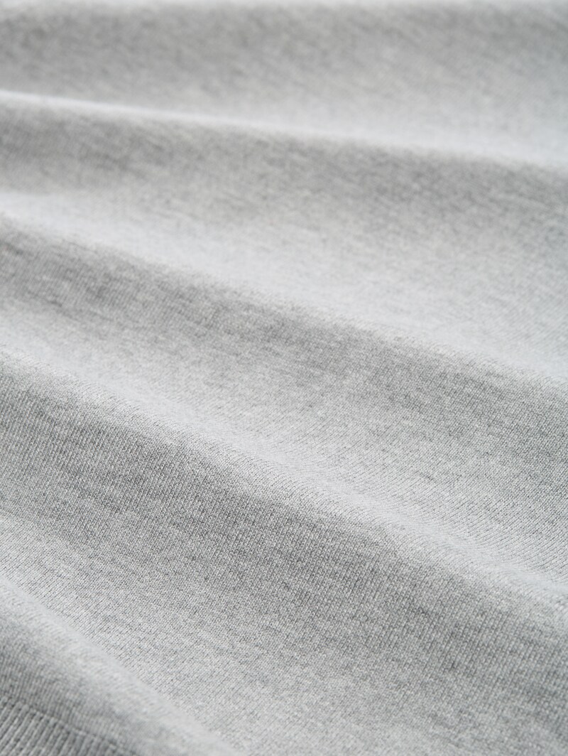 Tom Tailor Strickpullover mit Knopf-Details - Medium Silver Grey Melange