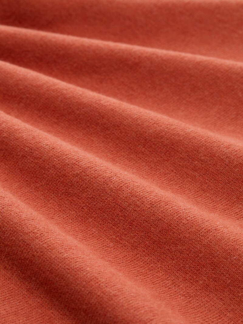 Tom Tailor Strickpullover mit Kaschmir-Anteil - Rust Red Melange