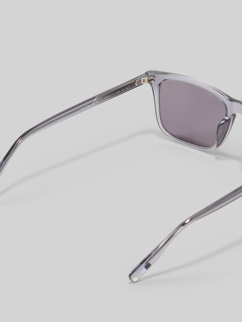 Tom Tailor Karree Sonnenbrille aus Acetate Renew UV400 - Grey / Gun