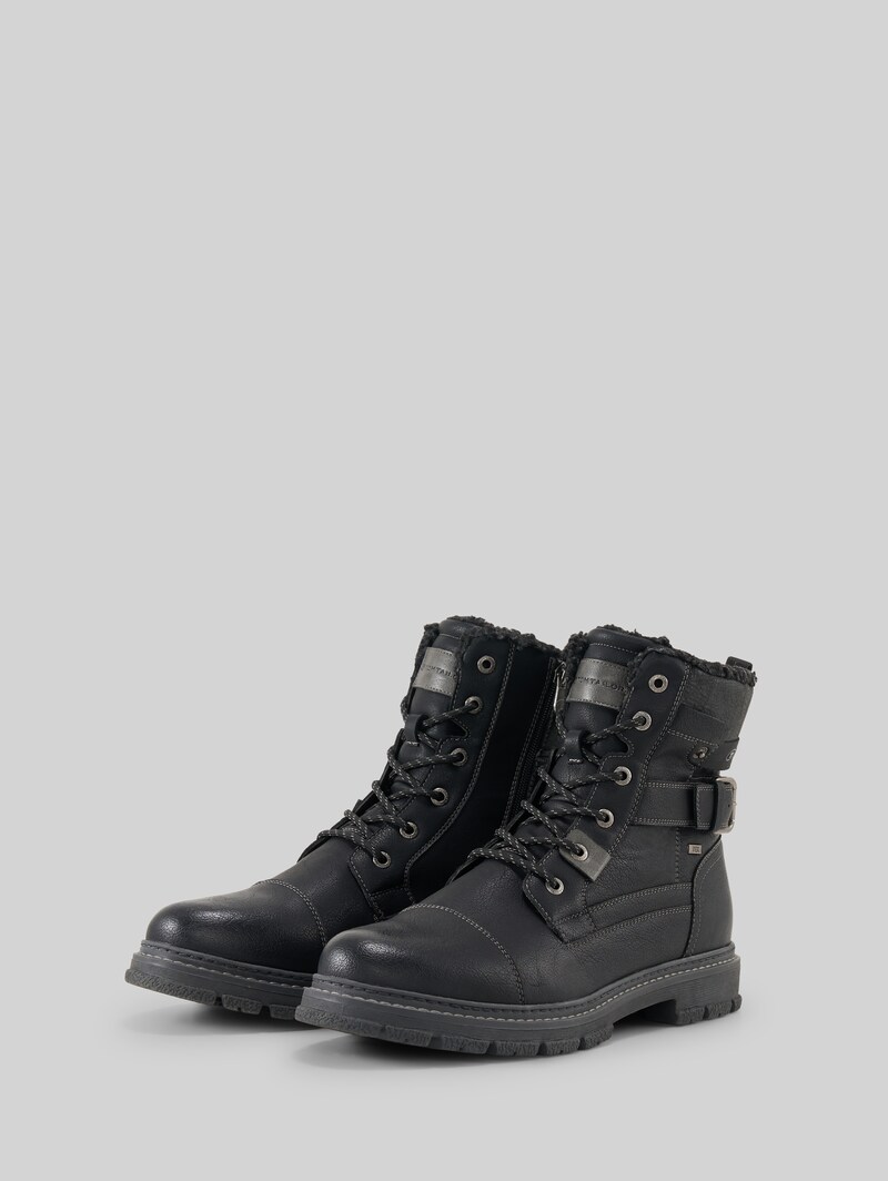 Tom Tailor Wasserdichte Stiefeletten mit Fütterung - Black