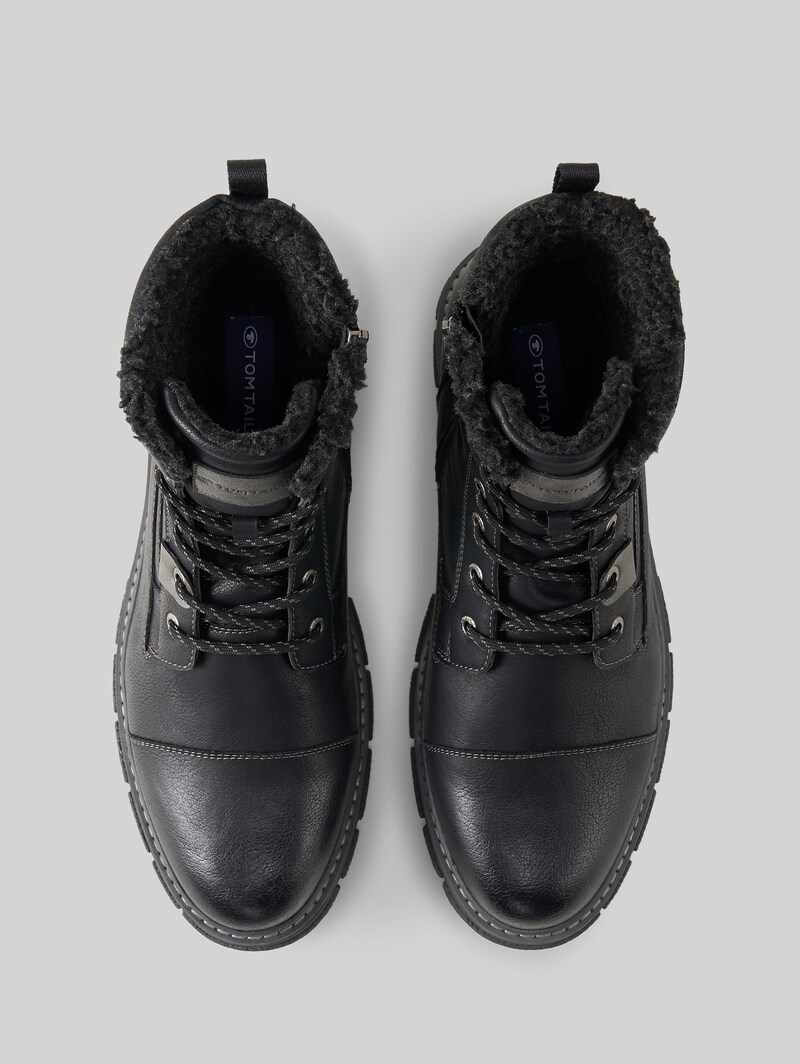 Tom Tailor Wasserdichte Stiefeletten mit Fütterung - Black