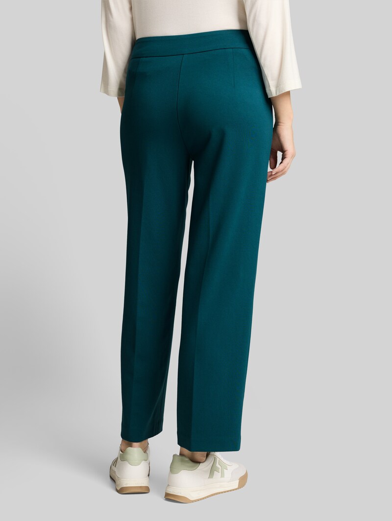 Tom Tailor TTMIA STRAIGHT Cropped Hose - Deep Meadow Green Tom Tailor TTMIA STRAIGHT Cropped Hose - Deep Meadow Green