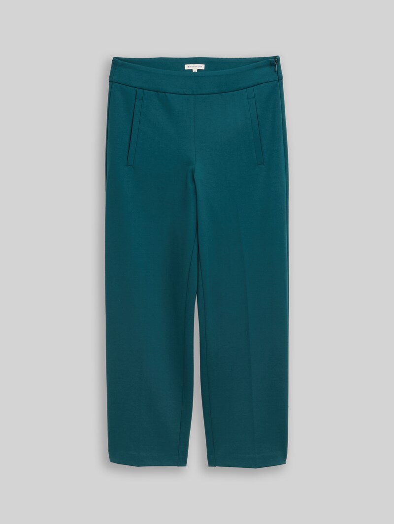 Tom Tailor TTMIA STRAIGHT Cropped Hose - Deep Meadow Green