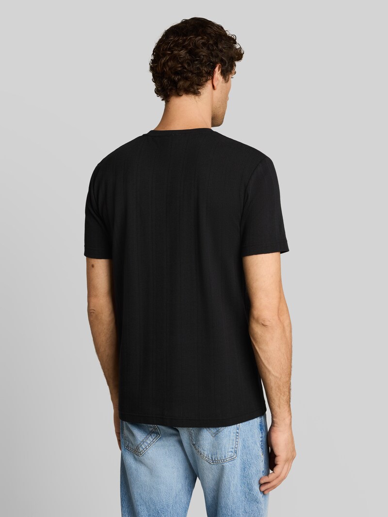 Tom Tailor T-Shirt aus Baumwolle - Black