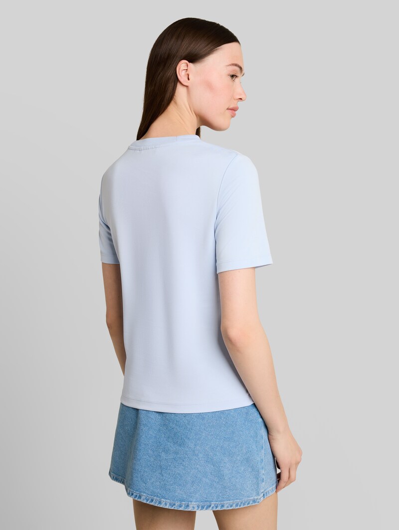 Tom Tailor Loose Fit T-Shirt - Mountain Sky Blue