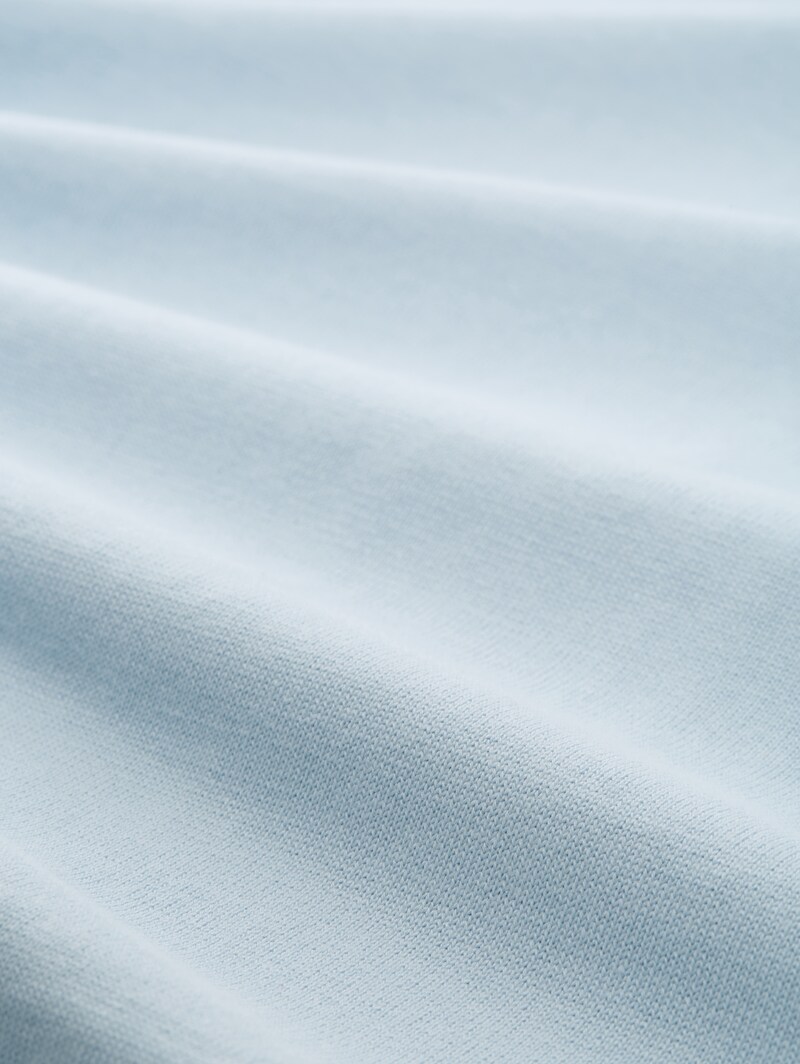 Tom Tailor Basic Strickpullover aus Baumwolle - Light Metal Blue
