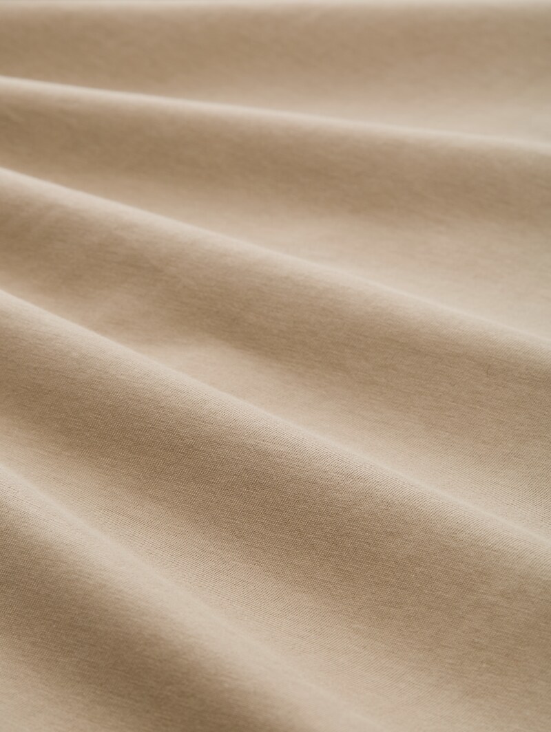Tom Tailor T-Shirt mit Rückenprint - Roasted Nut Brown