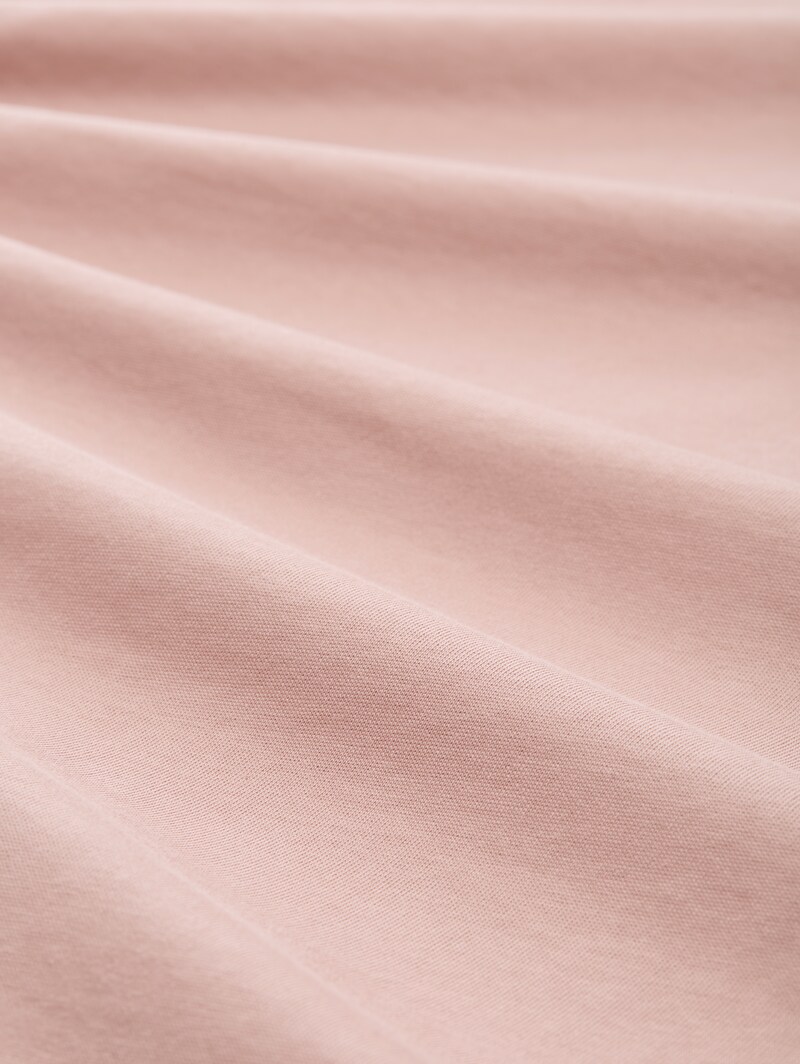 Tom Tailor Heavy-Jersey T-Shirt mit Print - Smoky Rose