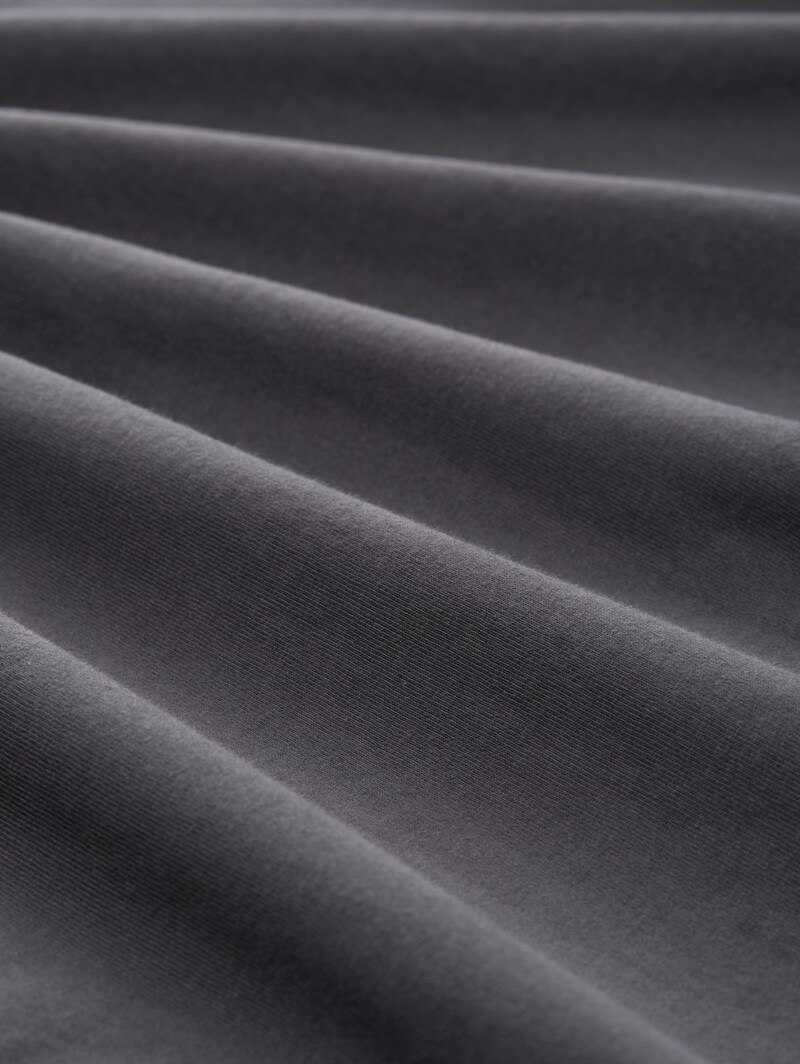 Tom Tailor T-Shirt mit V-Ausschnitt - Tarmac Grey