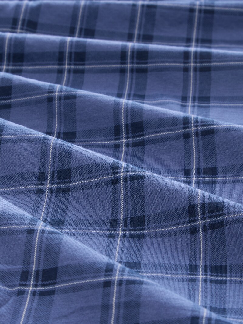 Tom Tailor Pyjama-Set mit Karomuster - Blue-medium-check