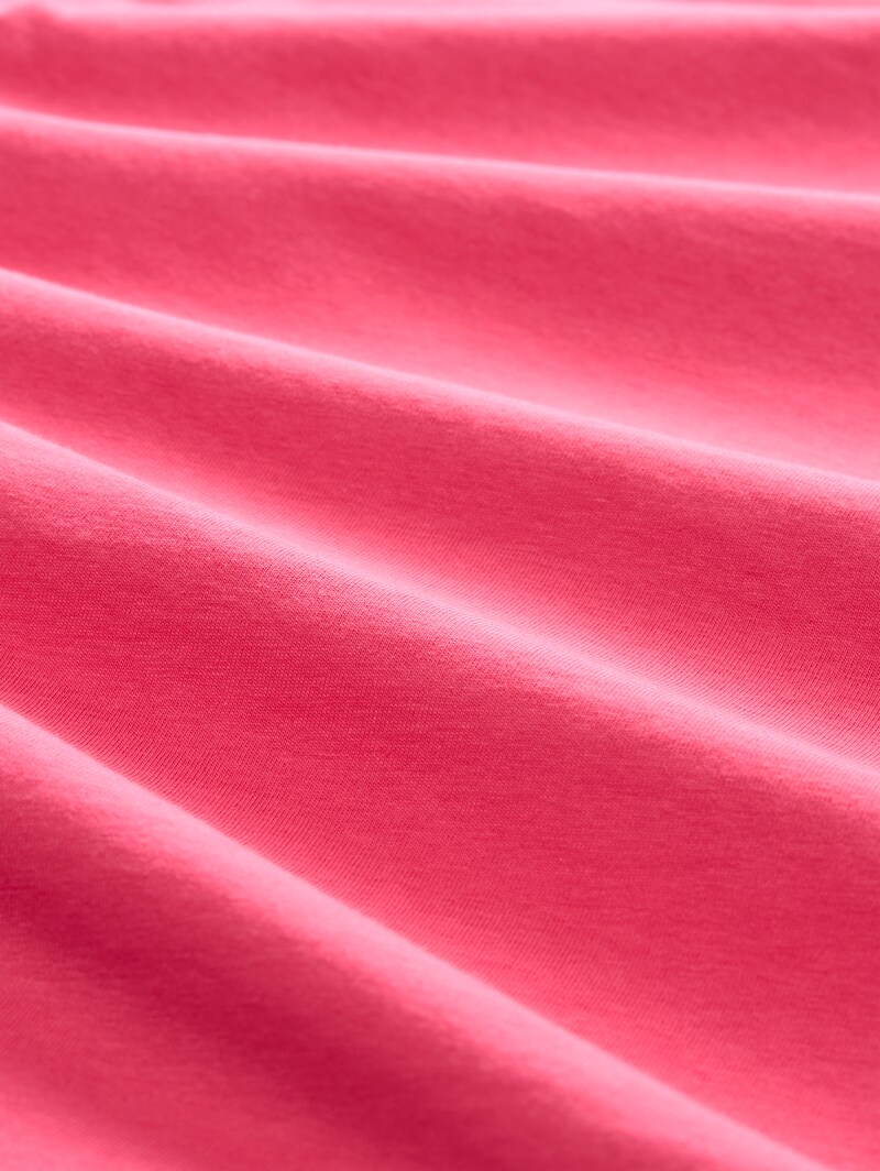 Tom Tailor Langarmshirt mit Logo-Print - Rose Pink