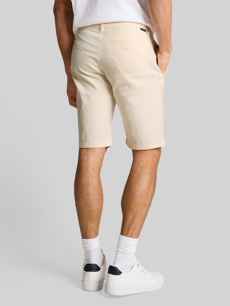 Tom Tailor TTSLIM Chino Shorts - Gardenia White Tom Tailor TTSLIM Chino Shorts - Gardenia White
