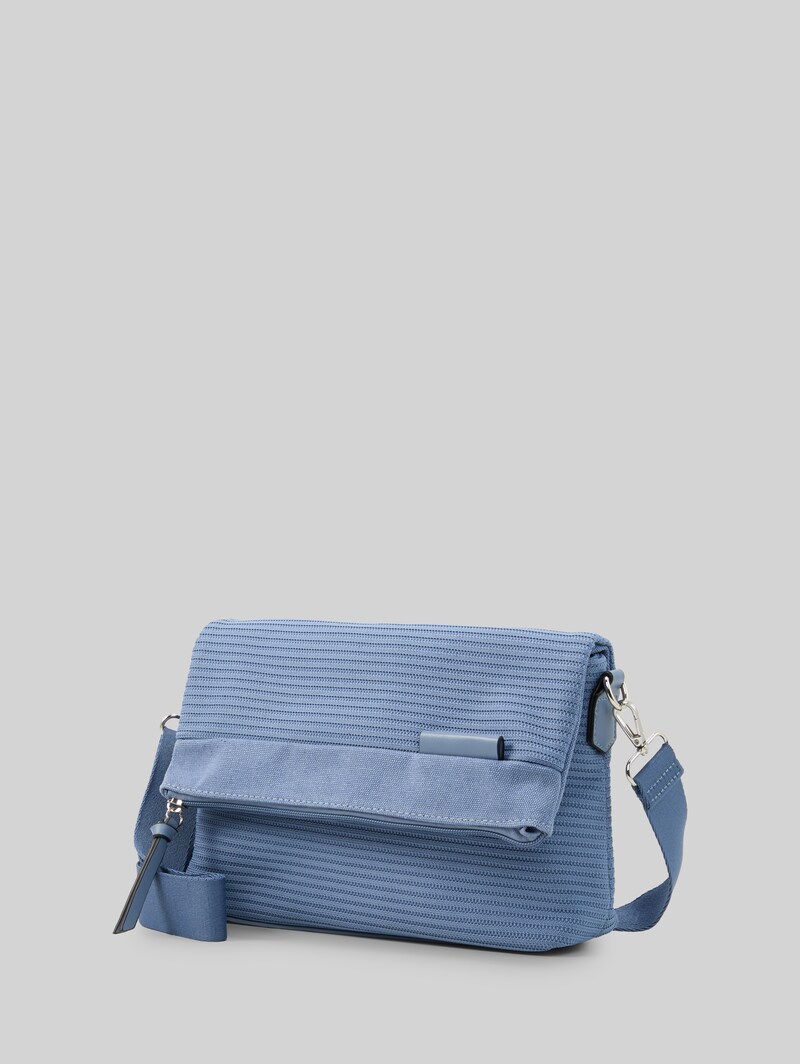 Tom Tailor TTVESNA M Umhängetasche mit Überschlag - Mid Blue
