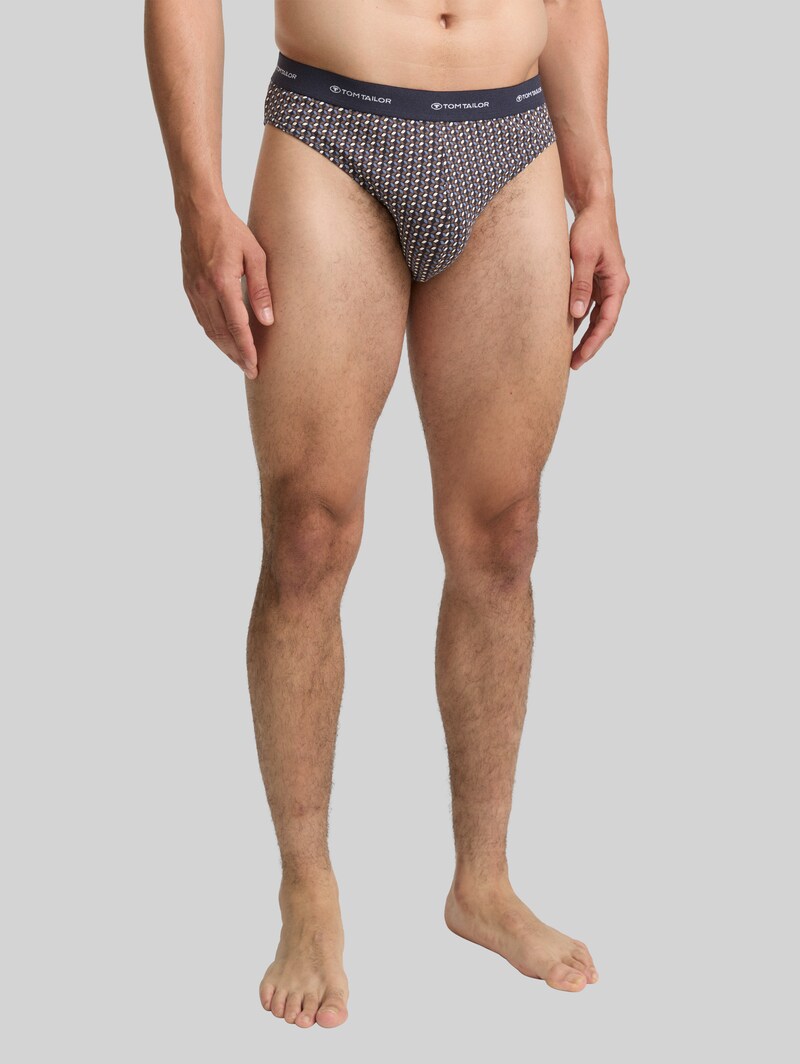 Tom Tailor Slips im 2er-Pack - Blue-medium-allover