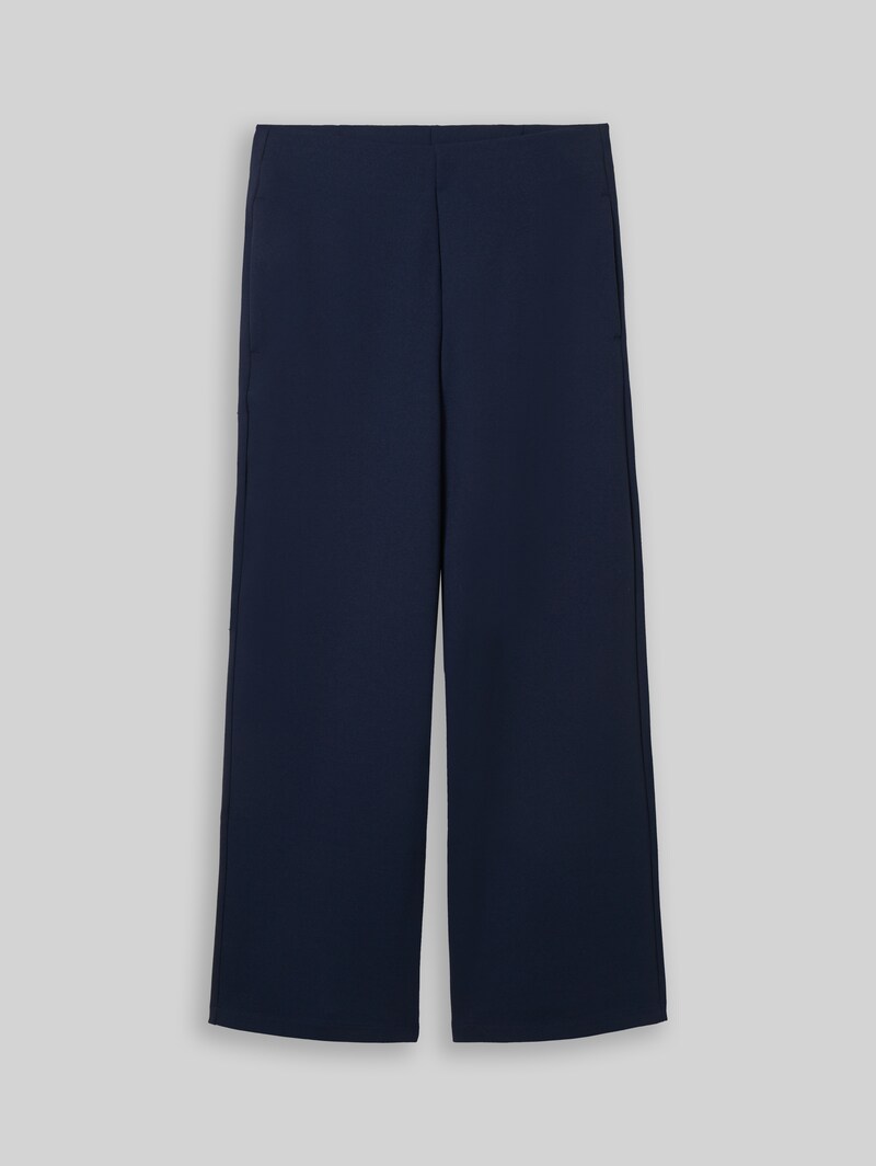 Tom Tailor High Waist Culotte Hose - Sky Captain Blue