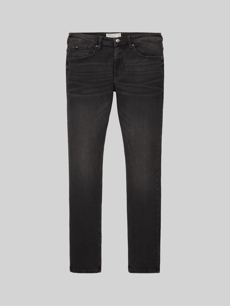 Tom Tailor TTCULVER SKINNY Jeans - Used Dark Stone Black Denim